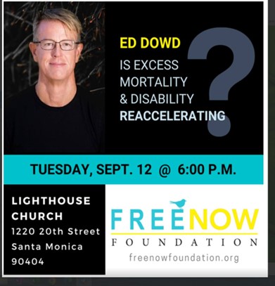 Santa Monica, California - SEp 12, 2023 - Free Now Foundation Event - Ed Dowd