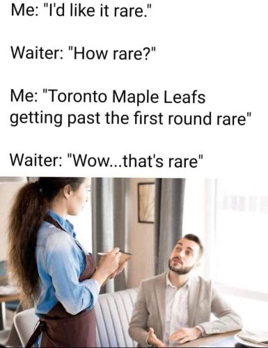i'd like it rare