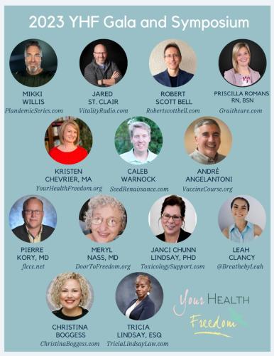 Lehi and West Jordan, Utah - Oct 6-7, 2023 - Health Freedom Symposium