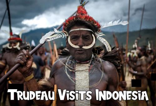 visits Indonesia