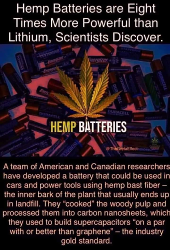 Hemp Batteries