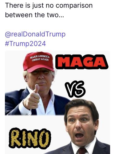 DeSantis Trump 1