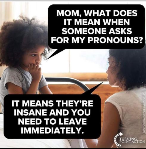 ask for pronouns