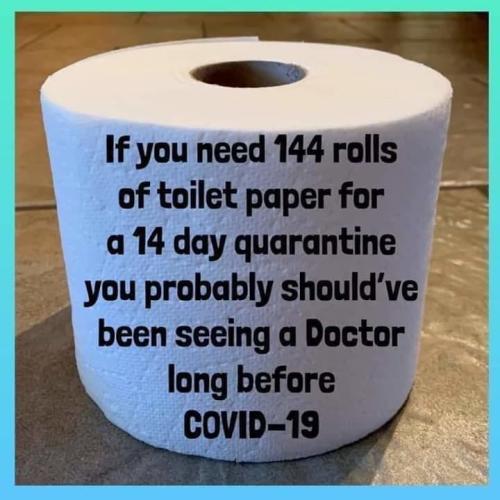 Toilet paper for people full of crap
