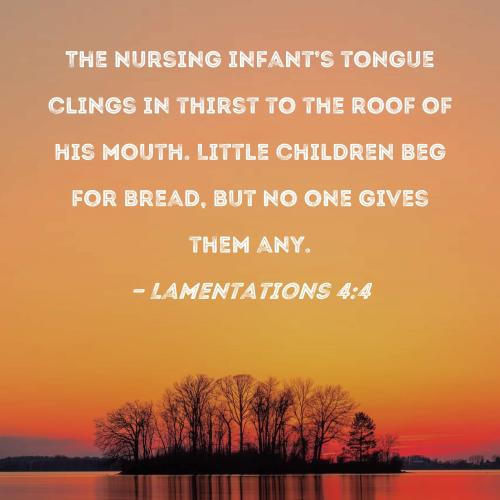 Lamentations 4_4