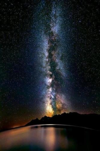Milky Way center view