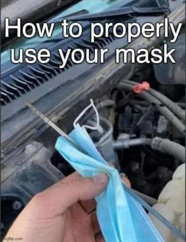 properly use mask