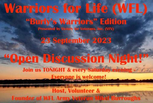 1-Open Discussion Night!