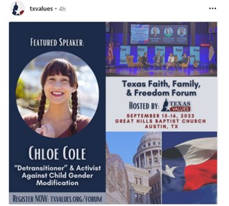Austin, Texas - Sep 15-16, 2023 - Texas Faith, Family and Freedom Forum