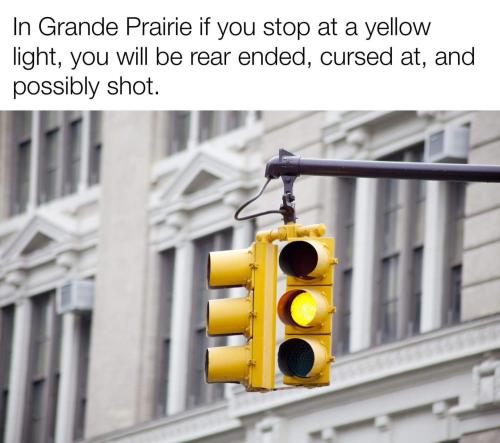 stop at yellow light