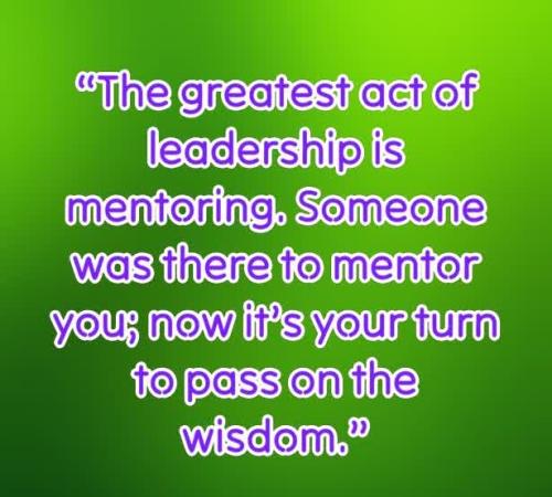 1-Leaders Pass on their Wisdom