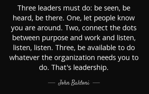 1-Leadership - Be There