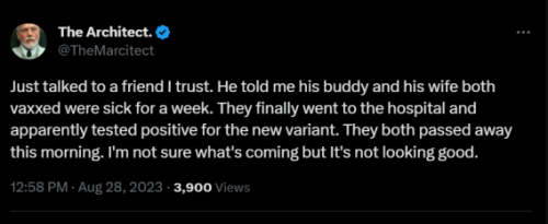 New covid variant worse for vaxxed