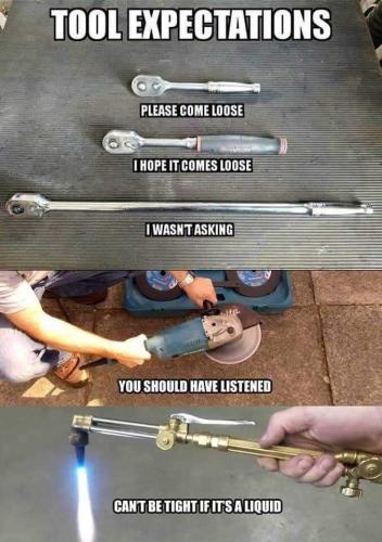 tool expectations