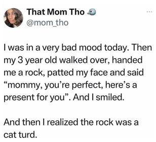 realized the rock