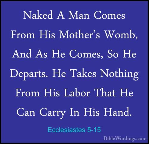 Ecclesiastes 5_15
