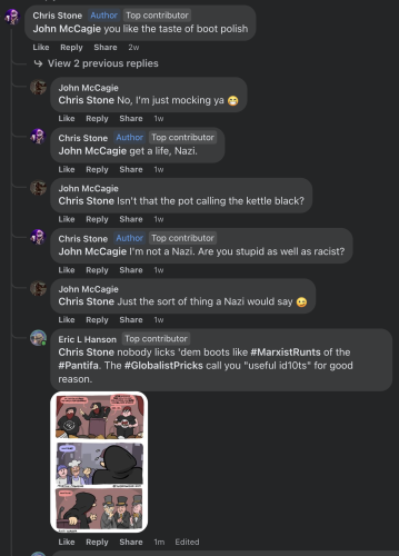 Chris Stone crybaby safespace Commie Screenshot 2023-10-13 at 3.08.08 AM