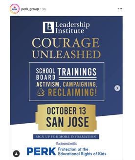 San Jose, California - Oct 13, 2023 - Courage Unleashed - School Board Training