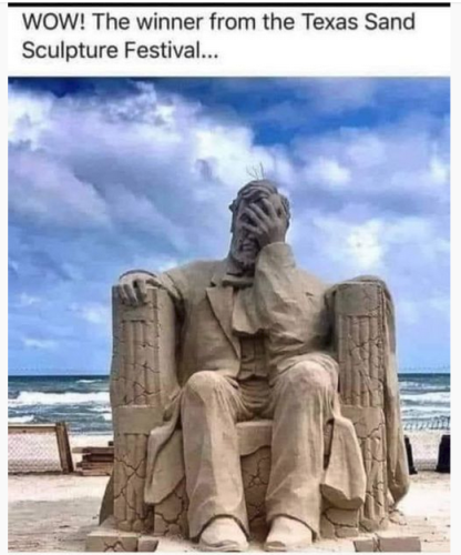 Texas Sand Sculpture