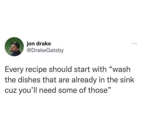 wash the dishes