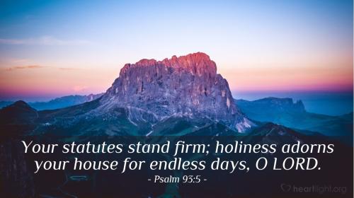 Psalms 93_5
