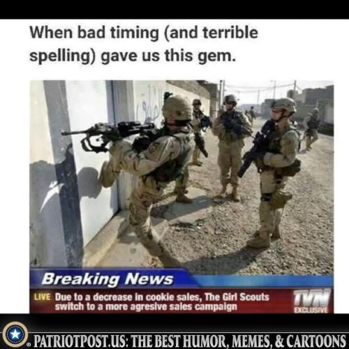 bad timing