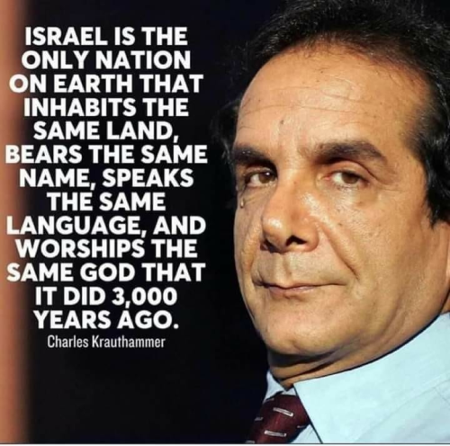 Krauthammer_Israel