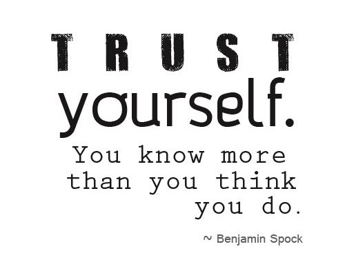 1A-Trust Yourself