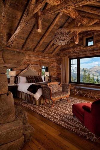 Mountain Cabin View