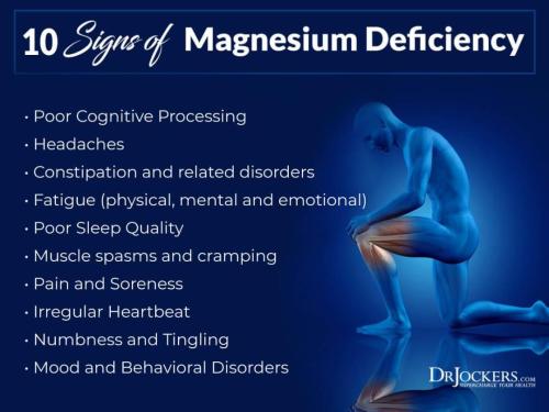 !   Magnesium Deficiency Signs 10