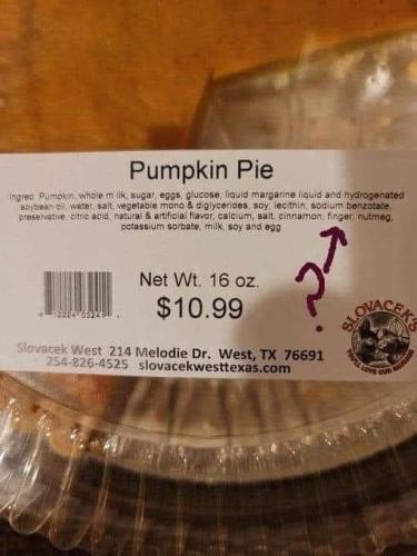 pumpkin pie