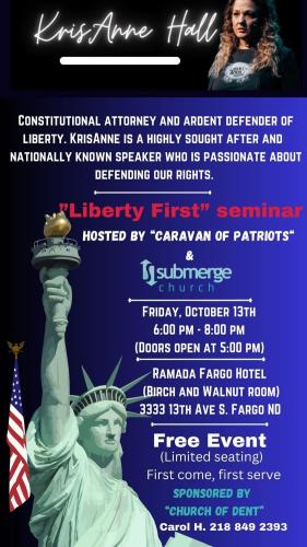 Fargo, North Dakota - Oct 13, 2023 - Libertyfest