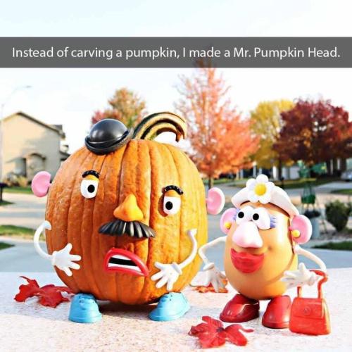 mr pumpkin head