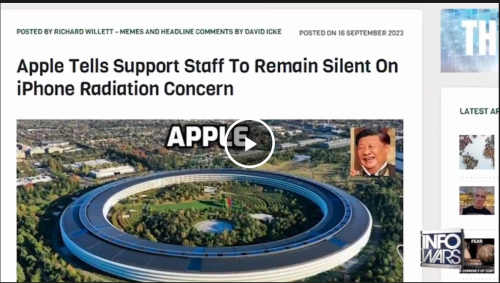 Apple Censored 5g EMF Radiaton Hazards