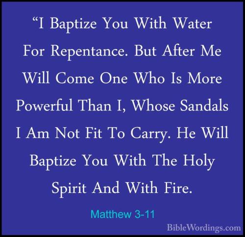 Matthew 3_11