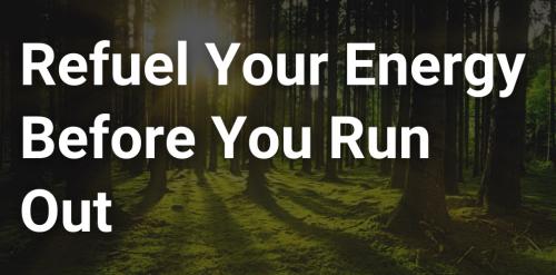 1-Leader Refuel your Energy