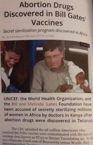 Bill Gates Vax Abortion