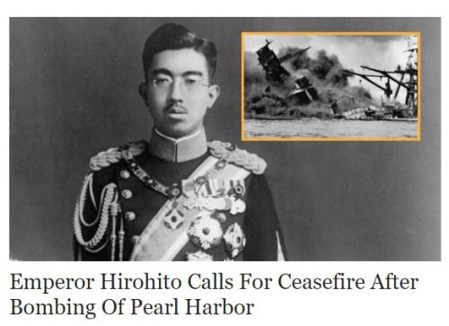 Pearl Harbor cease fire