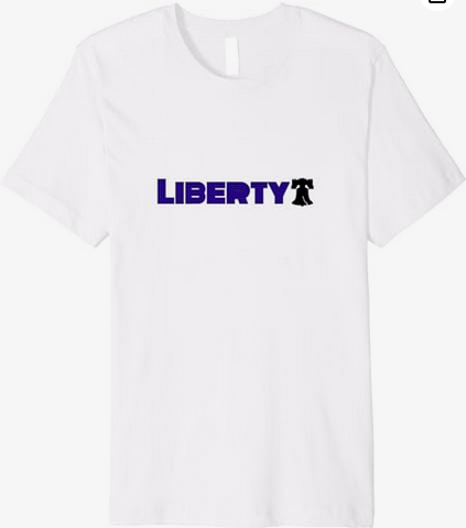 Screenshot 2023-10-13 at 05-59-52 Amazon.com Liberty Bell Blue Premium T-Shirt Clothing Shoes & Jewelry