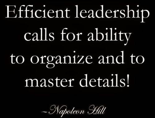 1-Leaders Organize