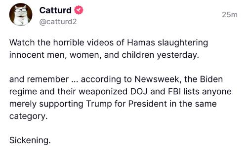 catturd on hamas