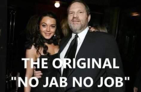 weinstein harvey original no jab no job