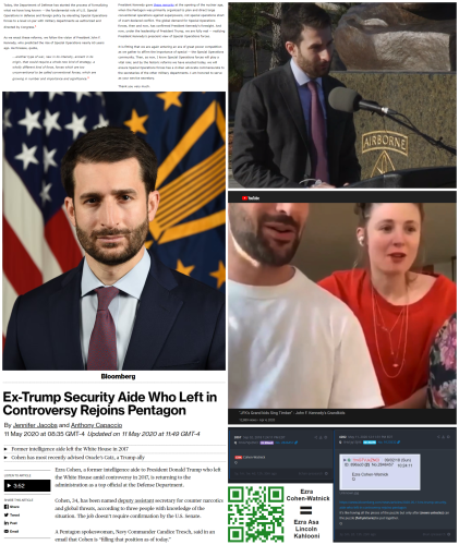 Ezra Cohen-Watnick Is Ezra Asa Lincoln Kahlooni