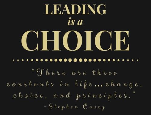 1-Leading is a Choice