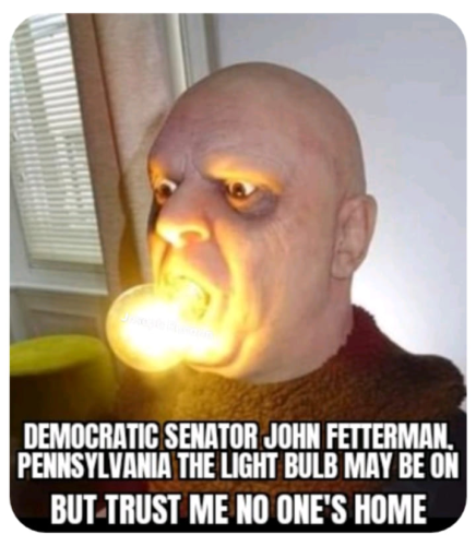Fetterman bulb out