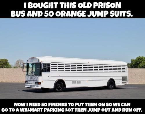 old prison bus