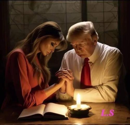 Trumps Praying