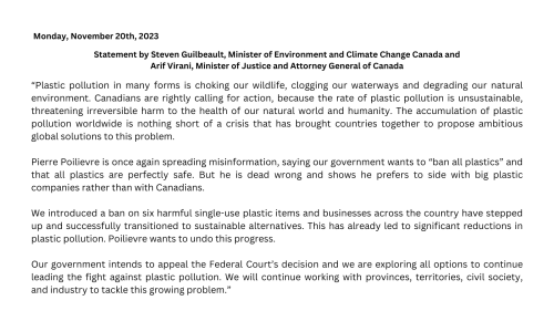 statement