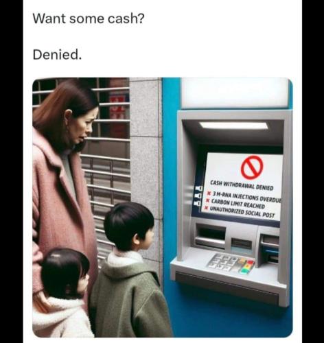 no cash