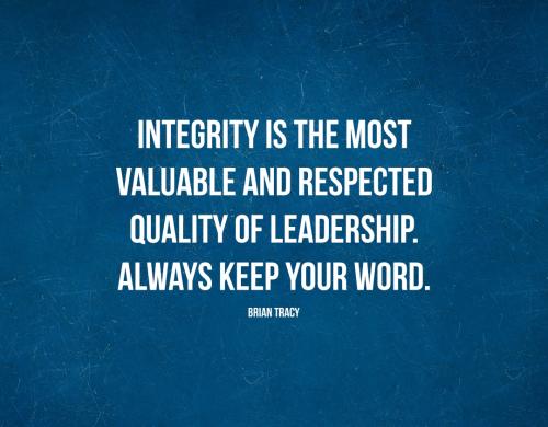 1-Leaders Keep Your Word